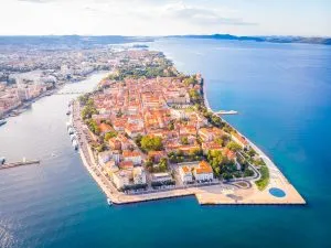 Luftaufnahme von Zadar