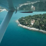 Luftaufnahme. Istrien in Kroatien.