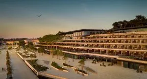 Een luxe toevluchtsoord met uitzicht op de haven van Rovinj