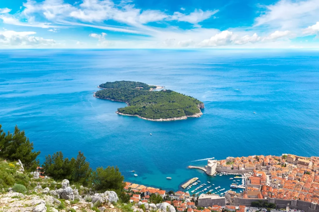 Die Insel Lokrum in Dubrovnik