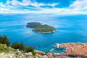 Lokrum island in Dubrovnik
