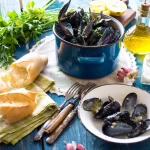 Muscheln mit Buzara-Sauce