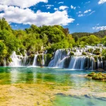 Wasserfall im Krka-Nationalpark -Dalmatien, Kroatien